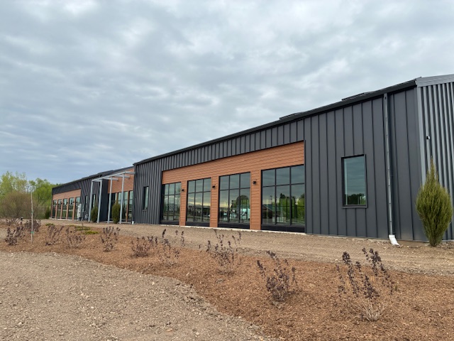 Growing Sprouts Childcare Center building under construction in Big Bend, WI